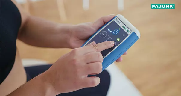 Configuración de Stim2Go desde el propio dispositivo